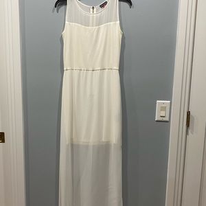 Vince camuto sheer maxi dress